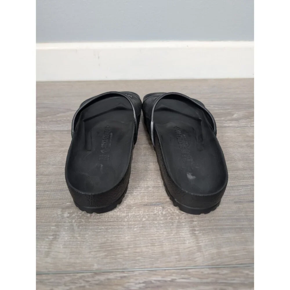 Birkenstock Barbados Essentials EVA Black Slide Sandals Unisex Women 7/Men 5